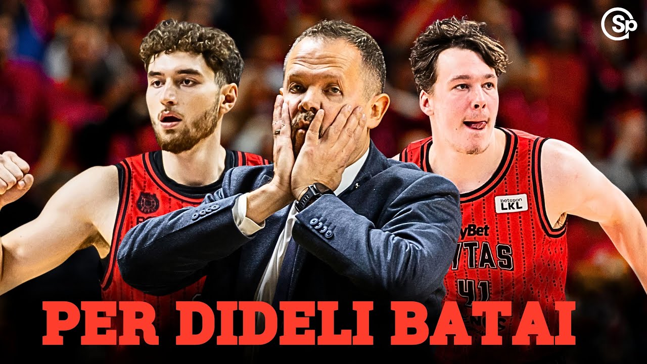 Per dideli Radzo batai ir kodėl „Ryto“ treneris situaciją vaidina avarine