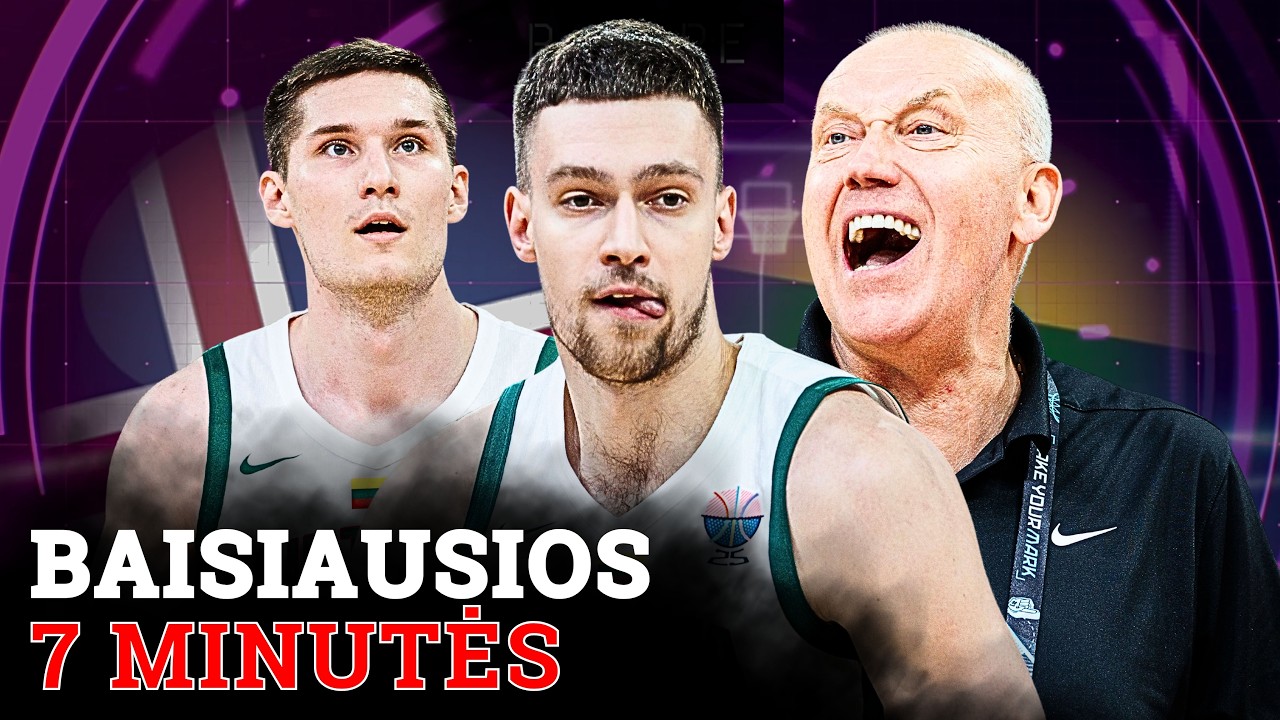 Baisiausios 7 minutės Lietuvos krepšinio istorijoje ir pralaimėjimas Islandijai | Ant karštų!