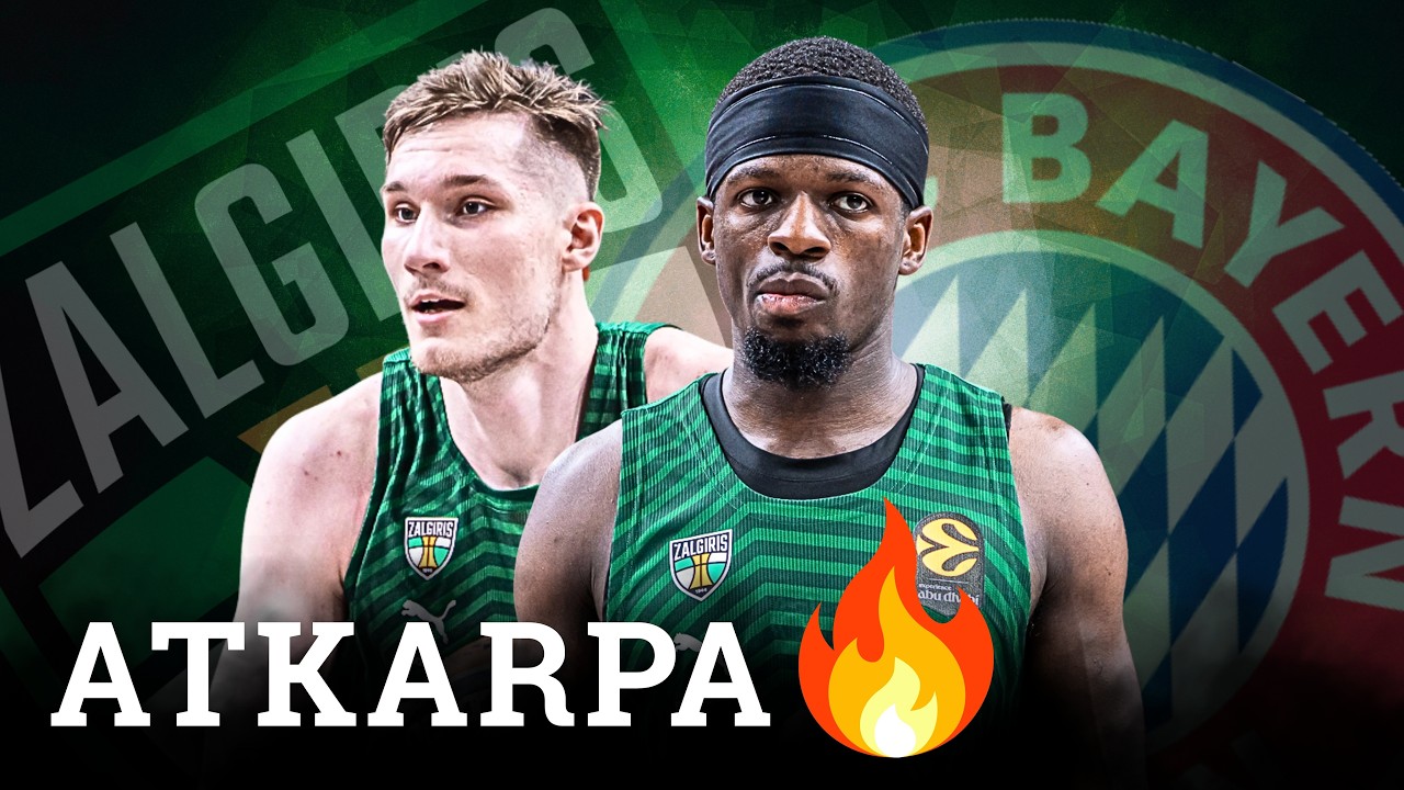 Įspūdinga atkarpa, sunki „Žalgirio“ pergalė ir išjungtas „Bayern“ lyderis | Ant karštų!
