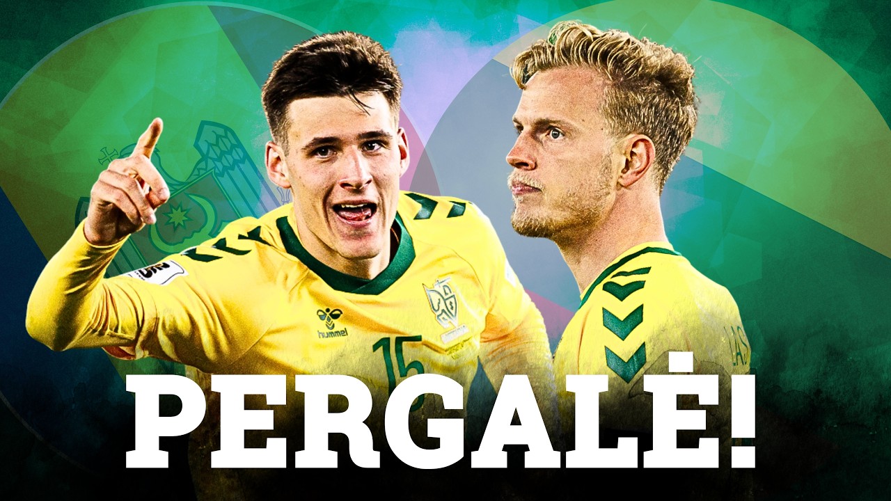 Lietuvos pergalė ir įspūdingi įvarčiai į Moldovos vartus | Ant karštų!