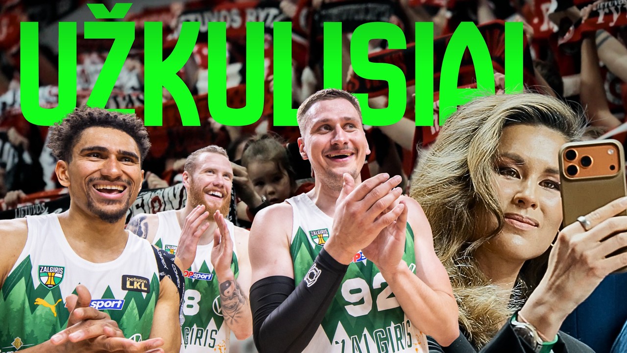Emocijos ir užkulisiai: „Žalgirio“ pergalė Vilniuje antra sudėtimi, fanai ir žvaigždės
