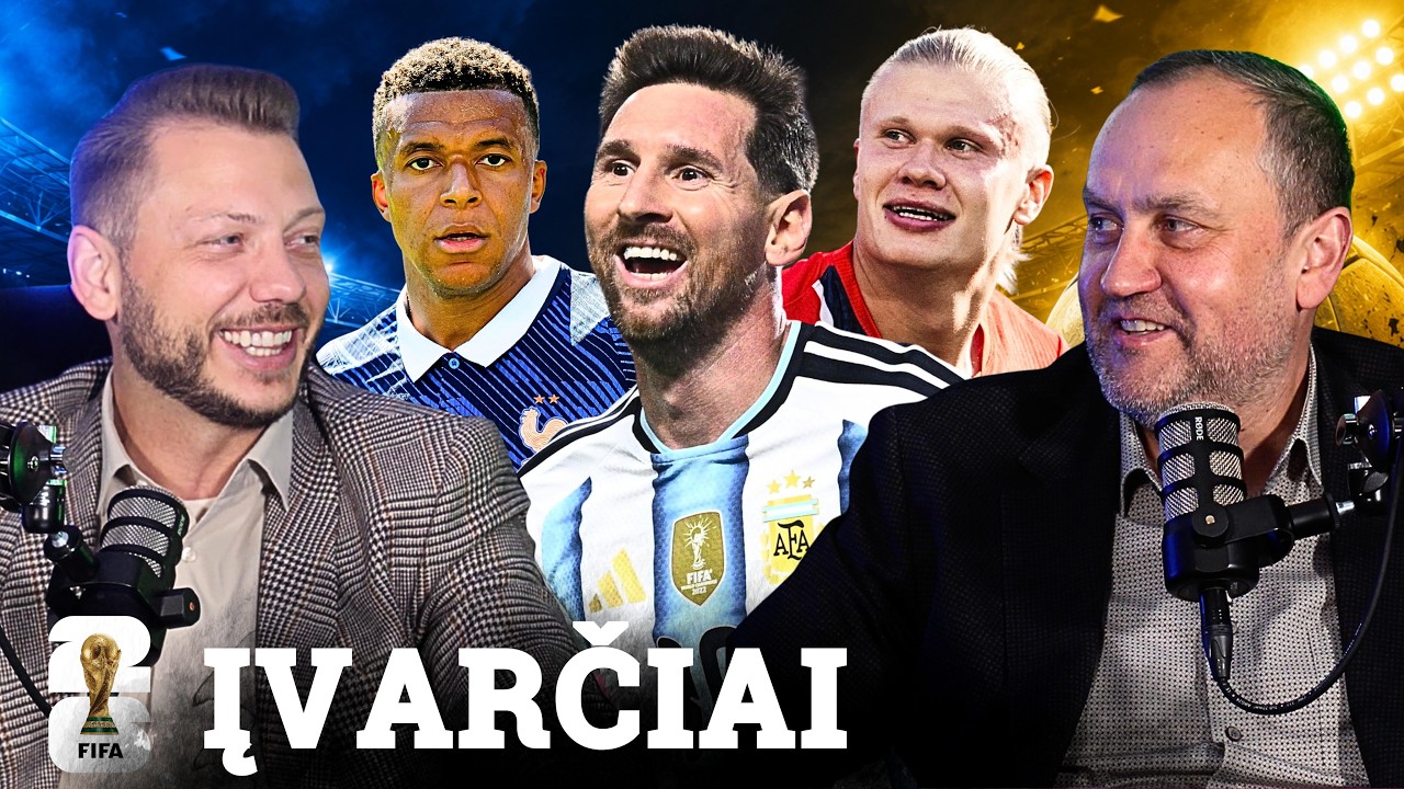 Įspūdingas Messi, prancūzų galia, staigmenos ir linksmybės | Įvartis 2026
