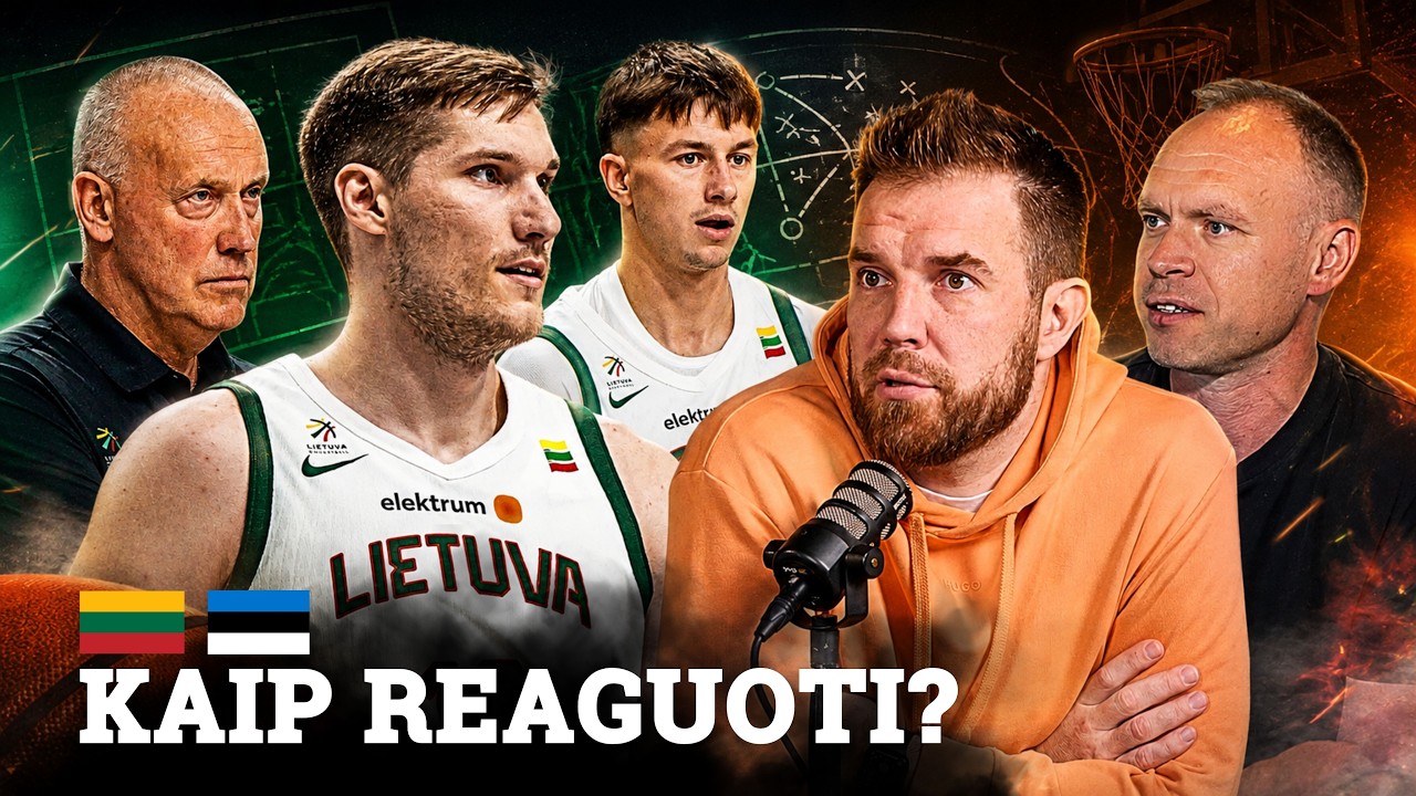 Kaip reaguoti? Lietuvos rinktinės vargas su estais | Ant karštų
