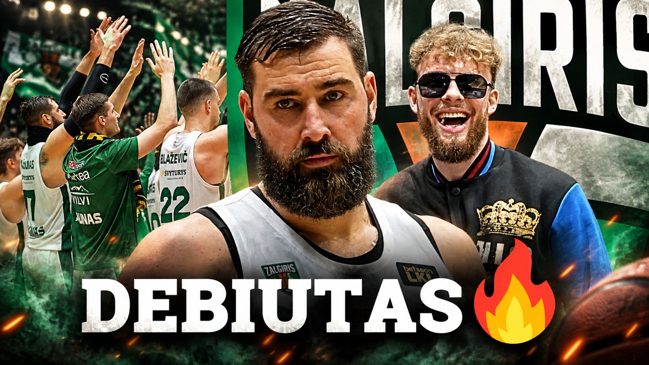 Sugrįžimas ir debiutas: Jonas Valančiūnas po 14 metų NBA grįžo žaisti į Lietuvą | Tik žaidimas
