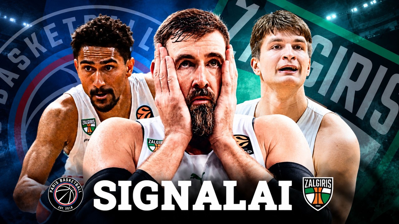 Dar viena drama ir „Žalgrio“ pralaimėjimas „Paris Basketball“ komandai | Ant karštų
