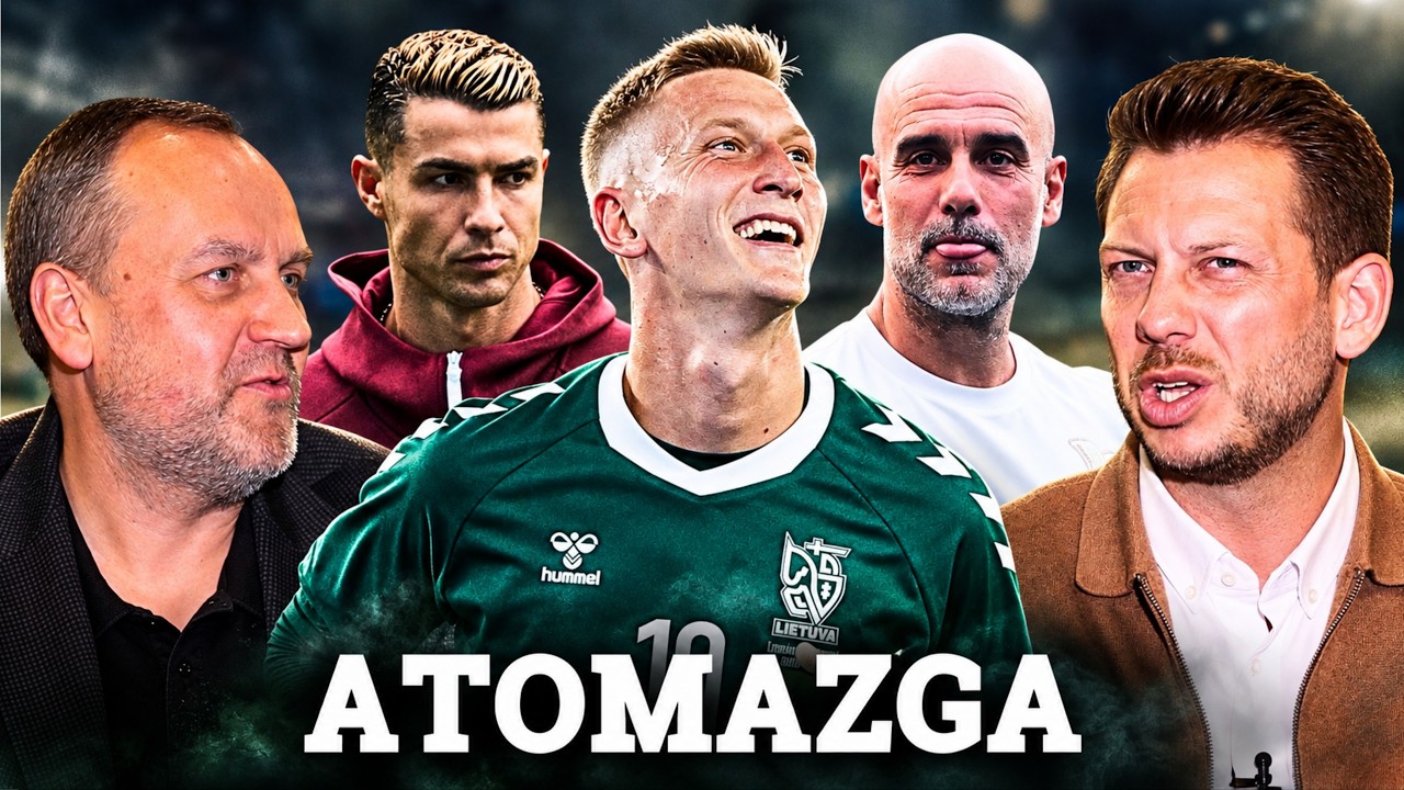 Lietuvos rinktinės finalas, „Manchester City“ aferos, Ronaldo drama | Įvartis
