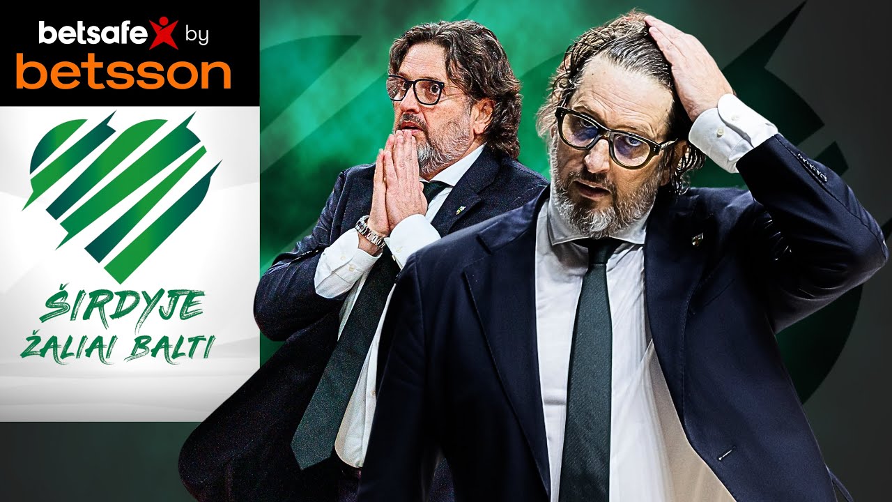 Kauno „Žalgiris“ atleido Andrea Trinchieri | Širdyje 💚🤍
