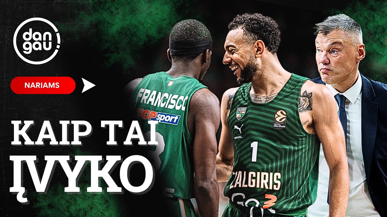 Kaip „Žalgiris“ pranoko čempionus ir į neviltį varė Šarą | Nariams