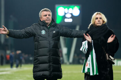 Vladimiras Čeburinas ir Vilma Venslovaitienė (fkzalgiris nuotr.)