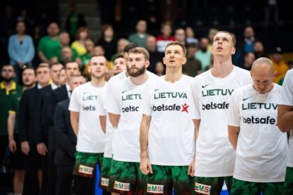 Lietuvos vyrų krepšinio rinktinė (FIBA nuotr.)