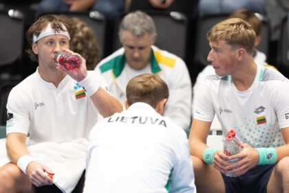 Ričardas Berankis ir Edas Butvilas (Sauliaus Čirbos nuotr.)