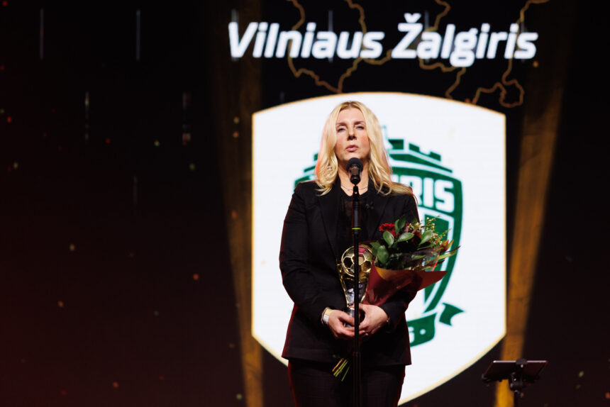 Vilniaus Žalgirio direktorė Vilma Venslovaitienė (Eriko Ovčarenko/BNS nuotr.)