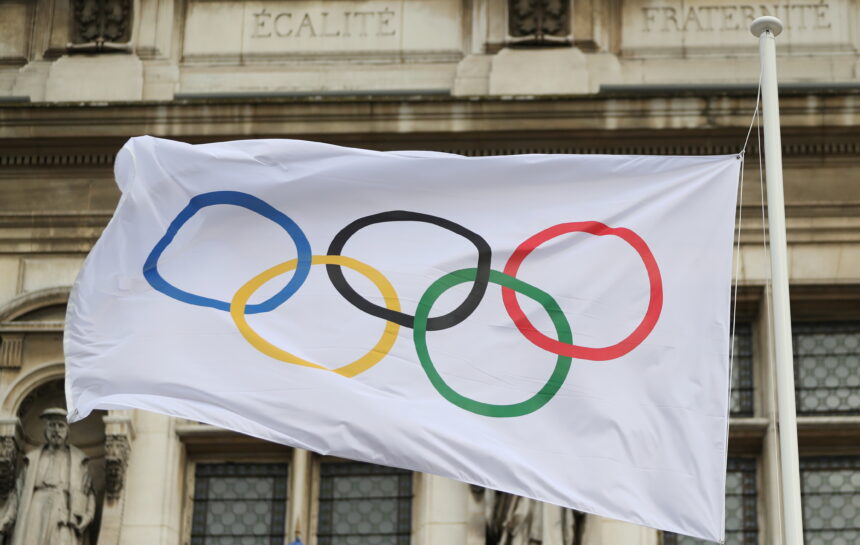 Olimpinė vėliava (Reuters-SCANPIX nuotr.)