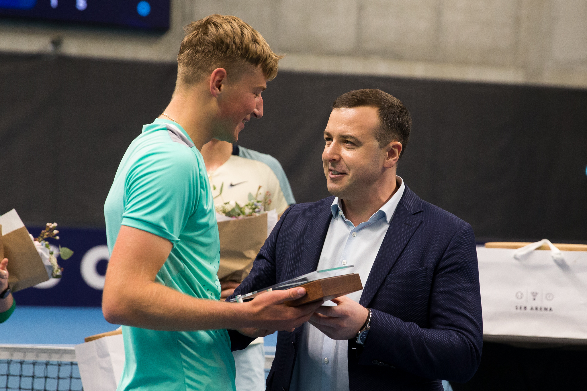 Apie ITF prezidento zondavimą Vilniuje prabilęs Teniso sąjungos vadovas išreiškė didžiulio turnyro vlitį