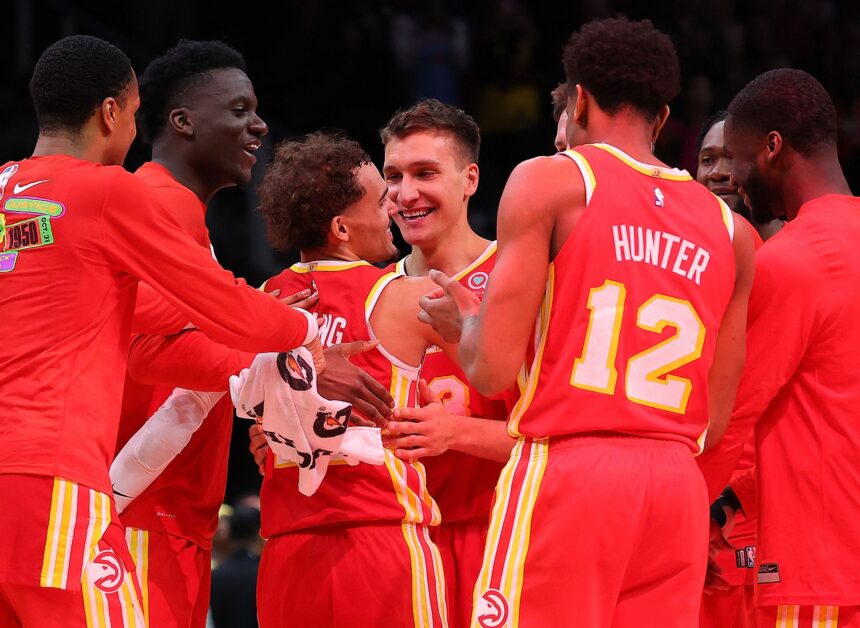 Trae Youngas (Getty Images via AFP-SCANPIX nuotr.)