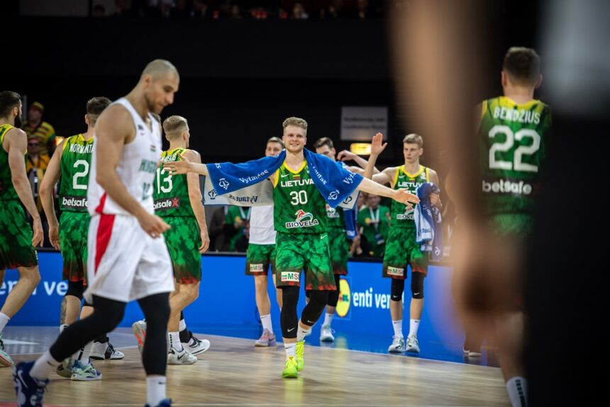 Lietuvos rinktinė pateko į pasaulio čempionatą (FIBA nuotr.)