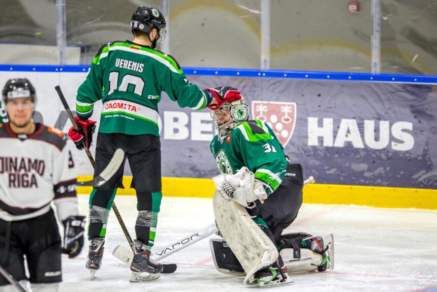 „Kaunas City“ pralaimėjo OHL ketvirtfinalio serijoje (hockey.lt nuotr.)