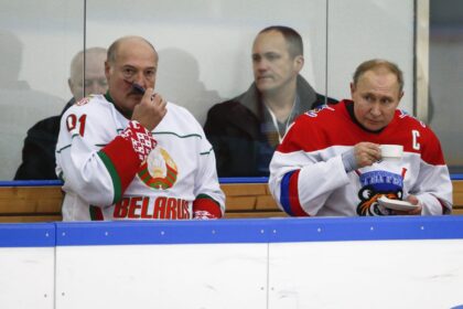 Aleksandras Lukašenko ir Vladimiras Putinas (Scanpix nuotr.)