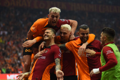 Stambulo Galatasaray futbolininkai (Scanpix nuotr.)