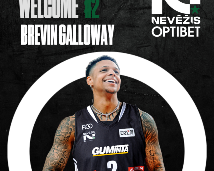 Brevinas Galloway (klubo nuotr.)