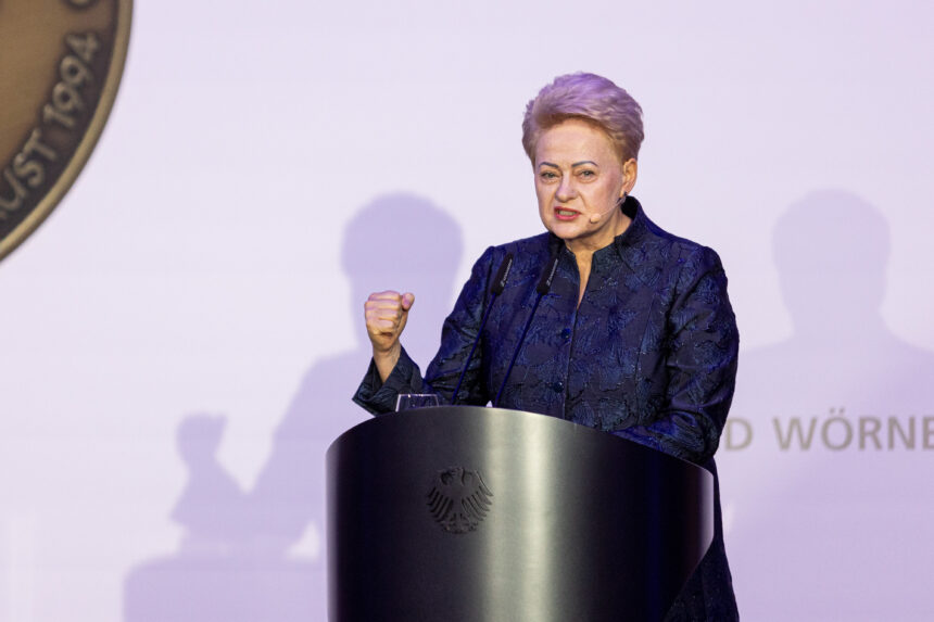 Dalia Grybauskaitė (BNS Foto nuotr.)