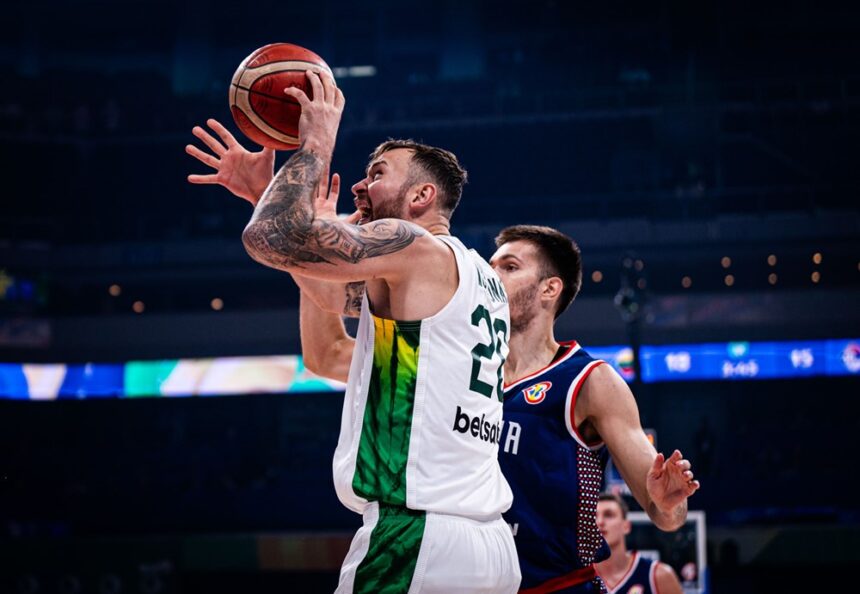 Donatas Motiejūnas (FIBA nuotr.)