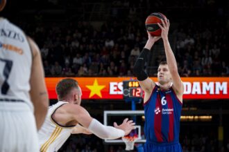 Janas Vesely (Barca Basket nuotr.)