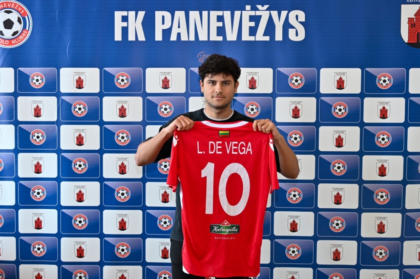 Lucas de Vega (FK Panevėžys nuotr.)