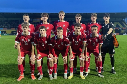 Lietuvos U-19 futbolo rinktinė (LFF nuotr.)