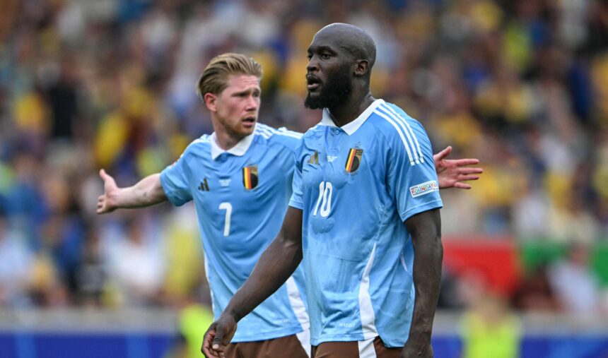 Kevinas De Bruyne ir Romelu Lukaku (Scanpix nuotr.)