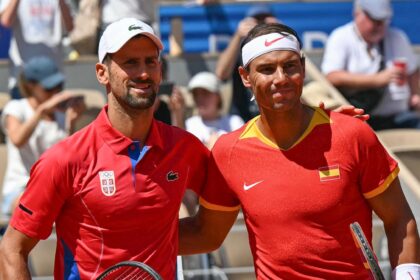 Novakas Džokovičius ir Rafaelis Nadalis (ITF nuotr.)