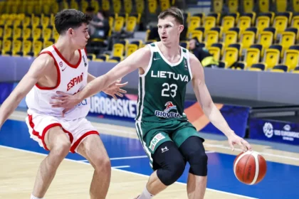 Lietuva - Ispanija (LTU Basketball nuotr.)