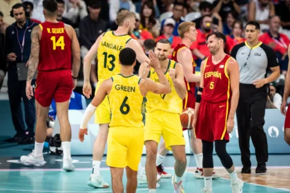 Australija - Ispanija (FIBA nuotr.)