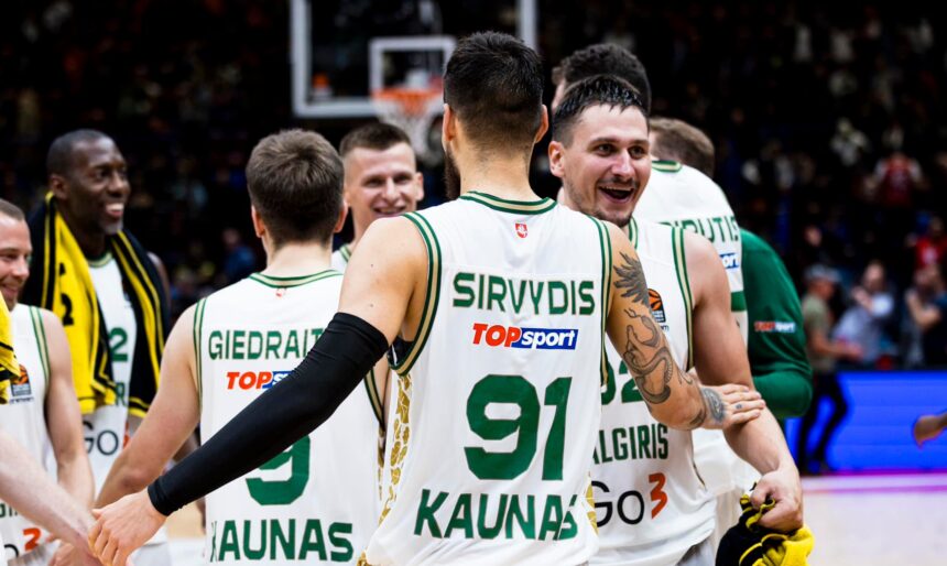 Žalgirio komanda (zalgiris.lt nuotr.)