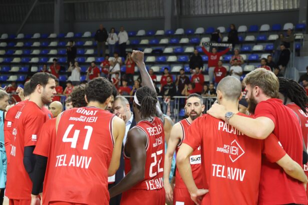 Tel Avivo Hapoel komanda (Hapoel nuotr.)