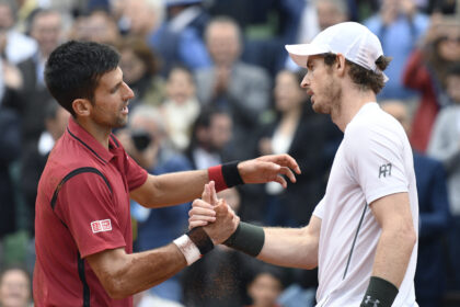 Novakas Džokovičius ir Andy Murray (Scanpix nuotr.)