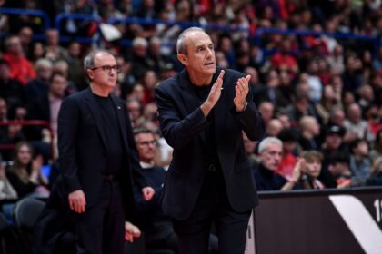 Ettore Messina (Milano Olimpia nuotr.)