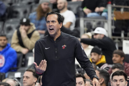 Erikas Spoelstra (Scanpix nuotr.)