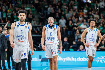 Anadolu Efes krepšininkai (BNS Foto nuotr.)