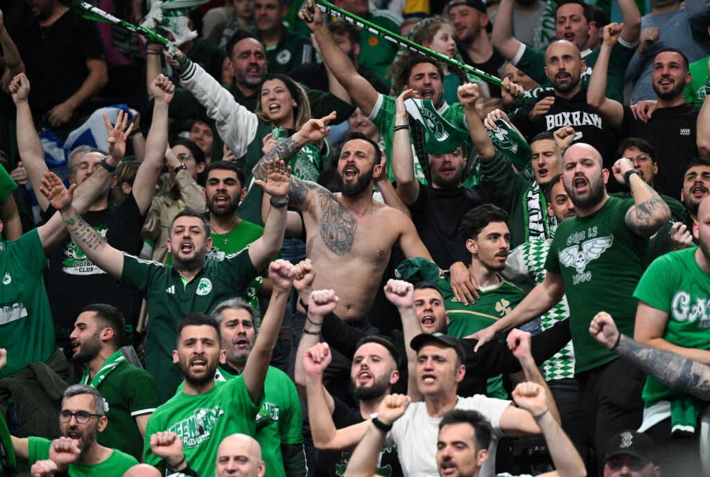 Panathinaikos fanai (Scanpix nuotr.)