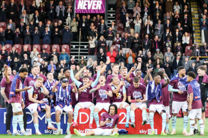 Burnley futbolininkai (Scanpix nuotr.)