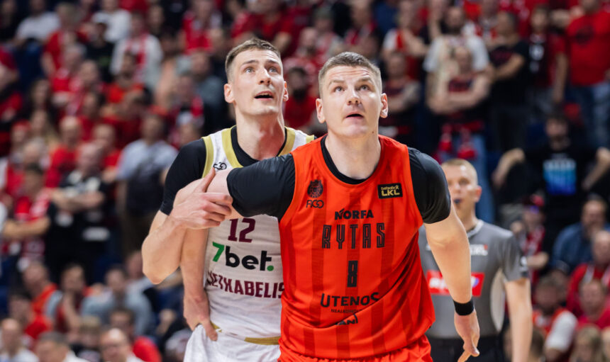 Permainingoje dvikovoje pusfinalio seriją pergalingai pradėjo „Rytas“