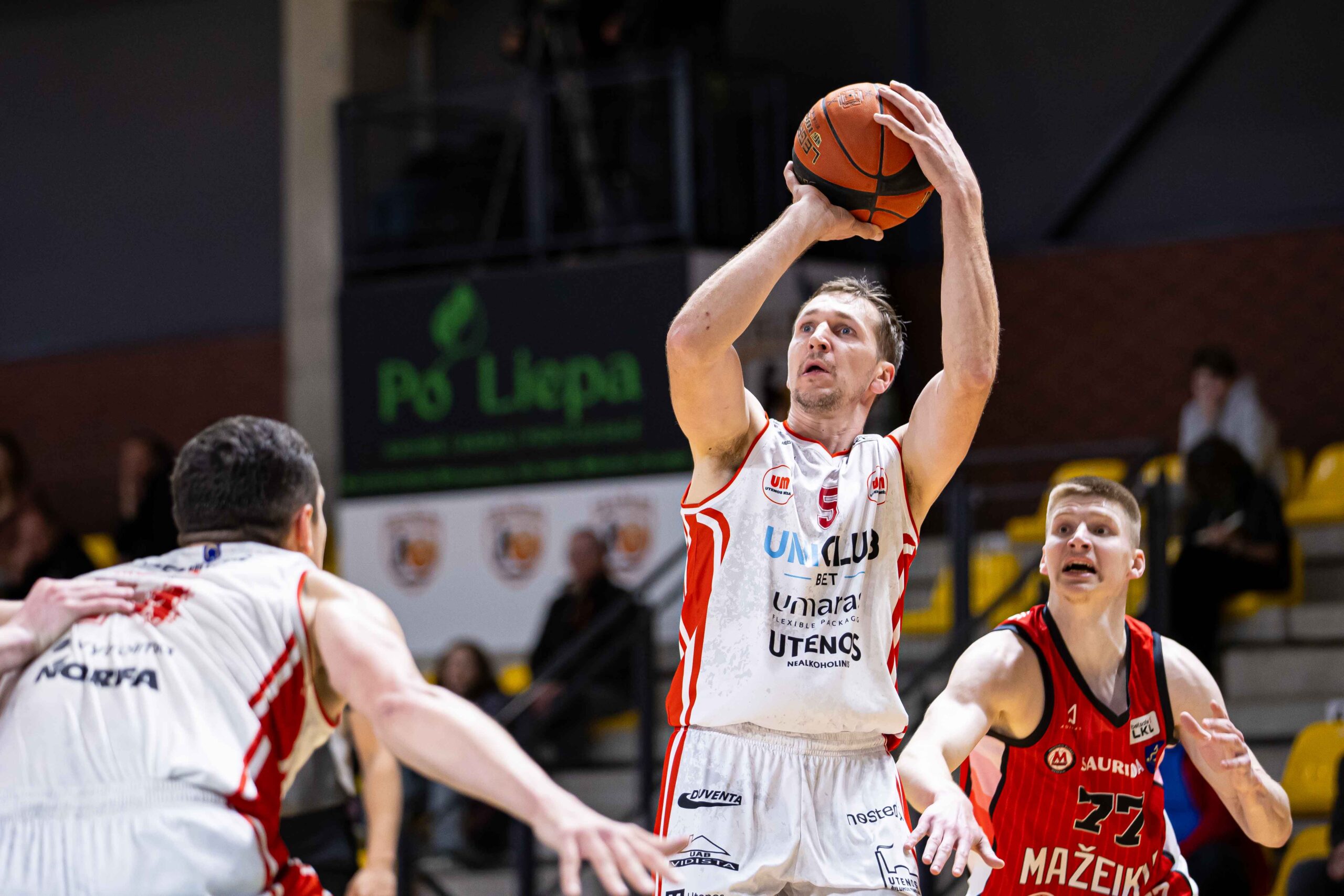Bieliausko vedama Utenos komanda įveikė „M Basket“