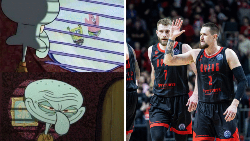 Druska ant žaizdos: LKL klubai pasišaipė iš sezoną anksti baigusių „Wolves“