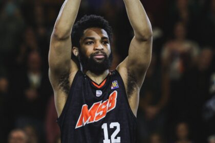 Trevoras Hudginsas (Betclic Elite X nuotr.)