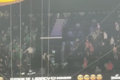 Olympiacos ir Panathinaikos fanų konfliktas (Stopkadras)