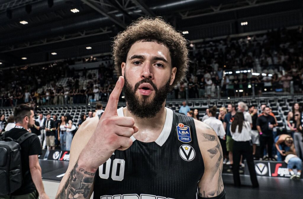 Isaiah Cordinier (Virtus Bologna X nuotr.)