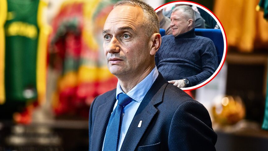 Balčiūnas atskleidė, kokių pinigų tikisi iš atributikos pardavimų  