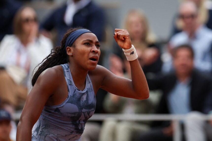 Coco Gauff (Scanpix nuotr.)