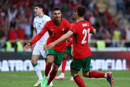 Cristiano Ronaldo ir Diogo Jota (Scanpix nuotr.)